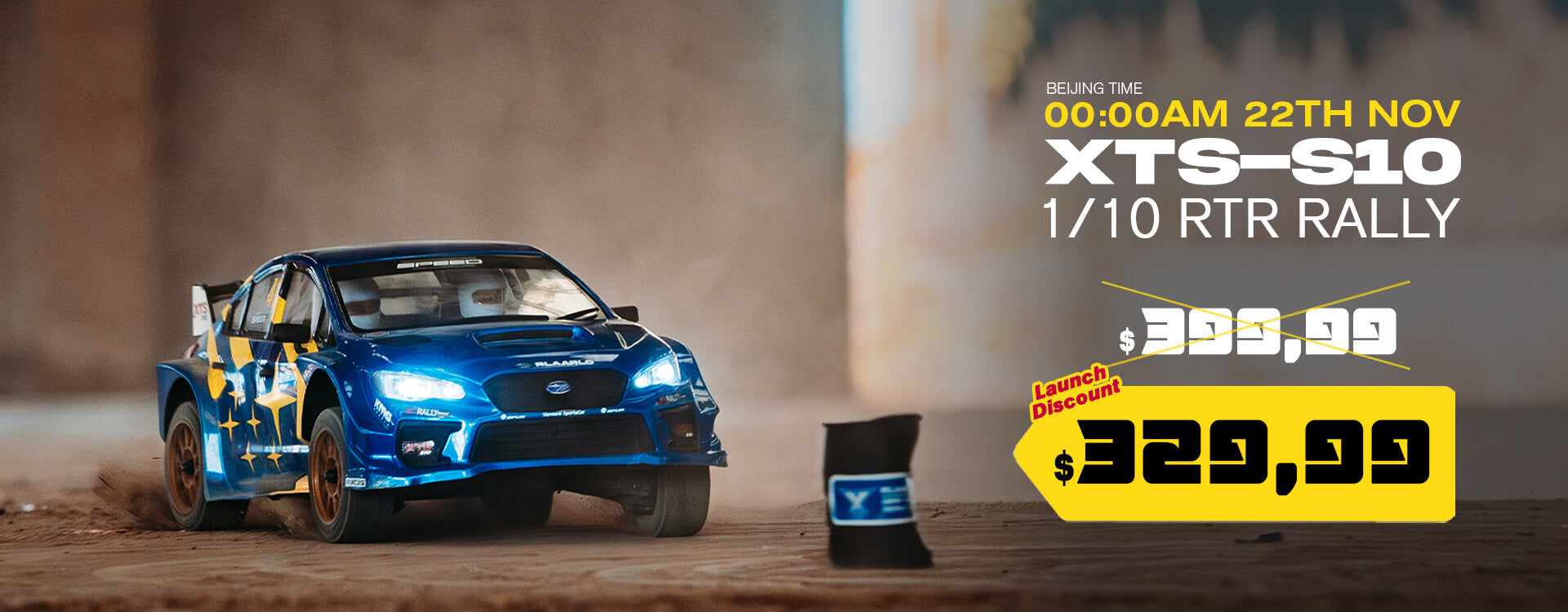 New Era of 1:10 Scale RC Rally is Here:He has arrived—XTS-S10