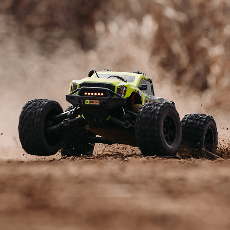 Rlaarlo RC Car Rlaarlo Omni-Terminator Metal MINI 1:10 Scale RTR Brushless Monster Truck, RZ001G-A