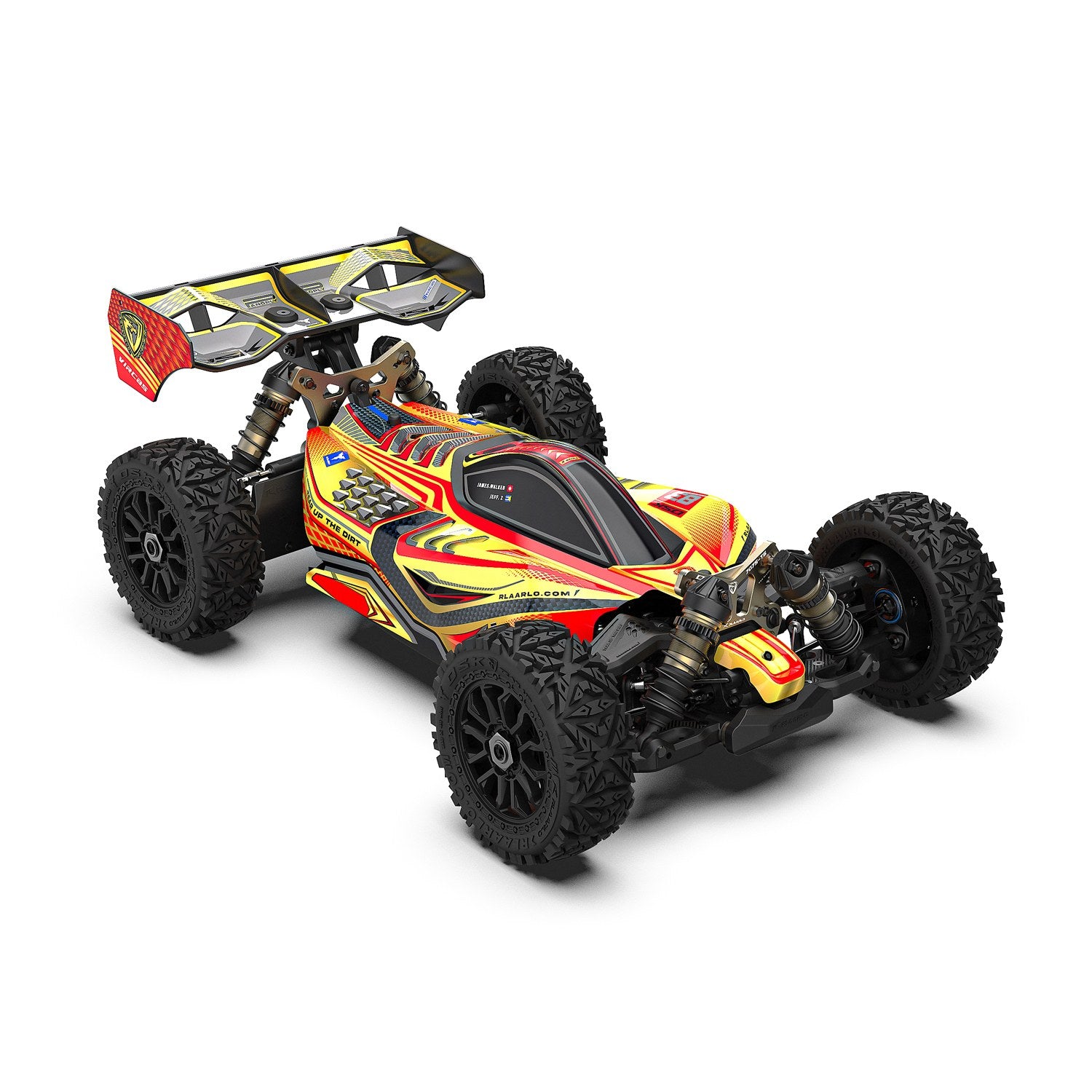 Rlaarlo RC Car Rlaarlo 1/8 4WD Buggy Dragon Scale Knight | DSK RTR