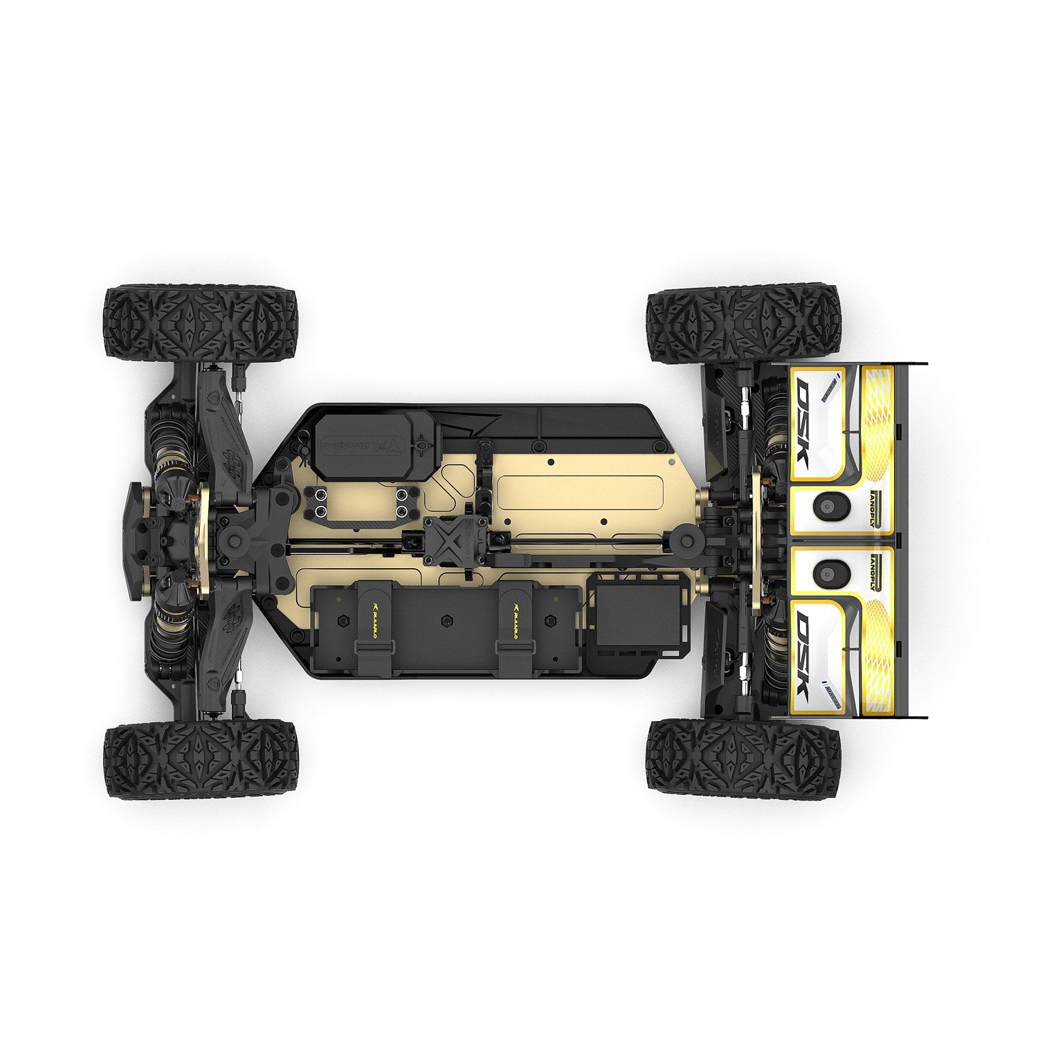 Rlaarlo RC Car Rlaarlo 1/8 4WD Buggy Dragon Scale Knight | DSK Roller(Without Electric Parts)