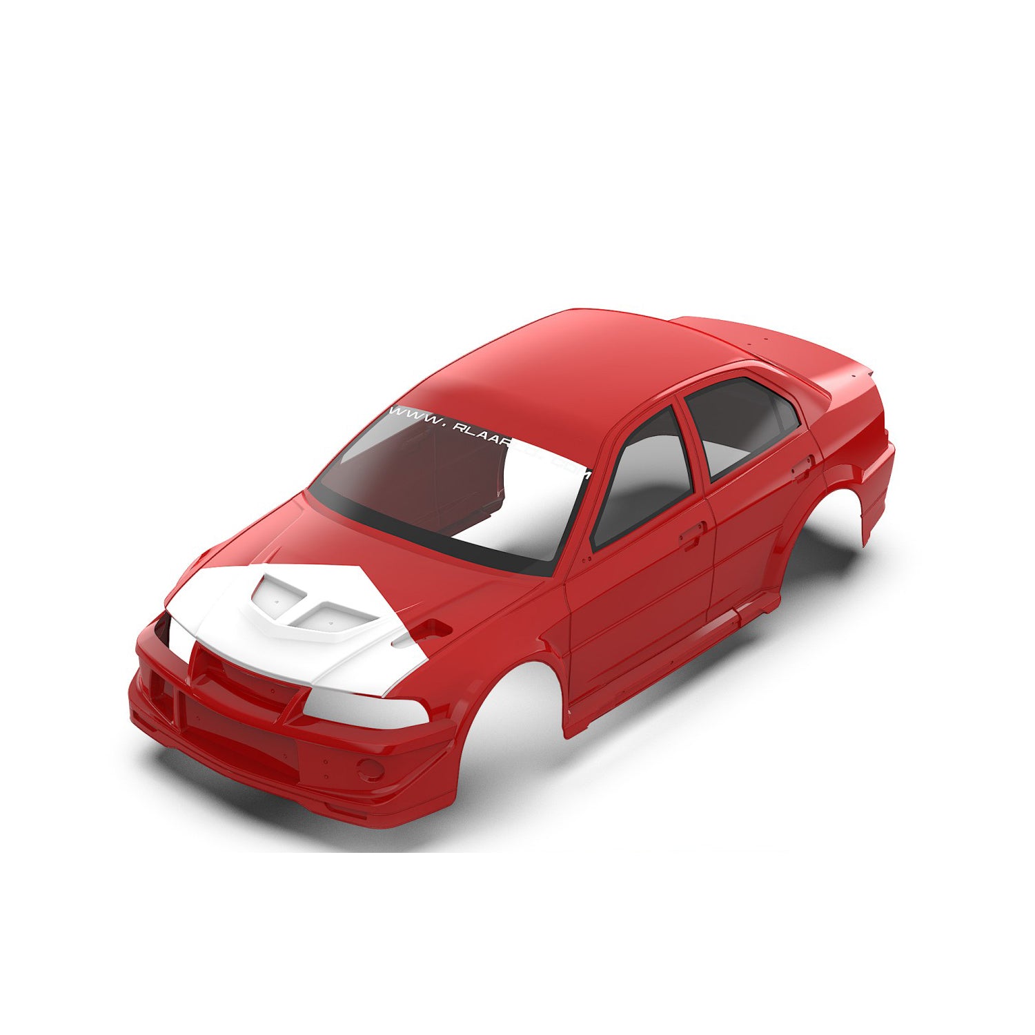 1.5MM PC Rally Painted Body(Includes a Sticker Set) For SLEVO