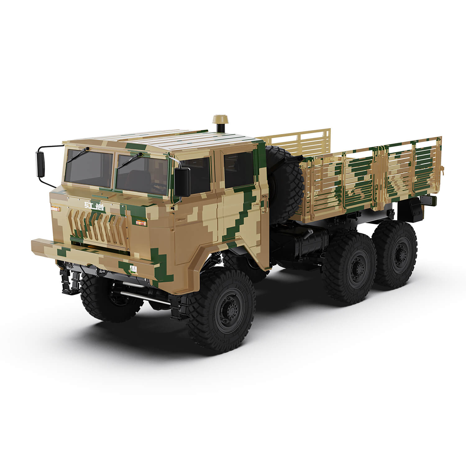 Rlaarlo 1/10 Scale RTR 6X6 Brushless RC Military Trucks HongYan HY6