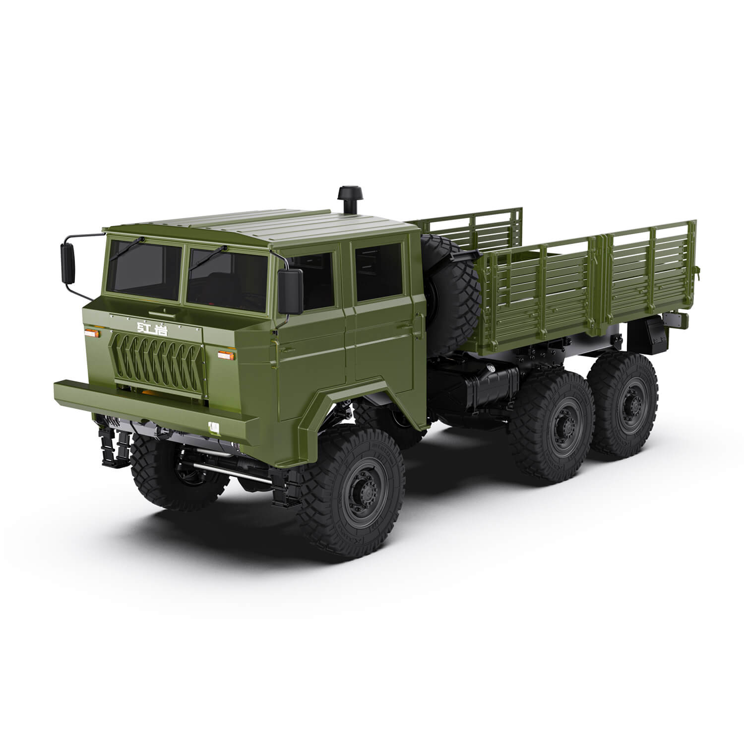 Rlaarlo 1/10 Scale RTR 6X6 Brushless RC Military Trucks HongYan HY6