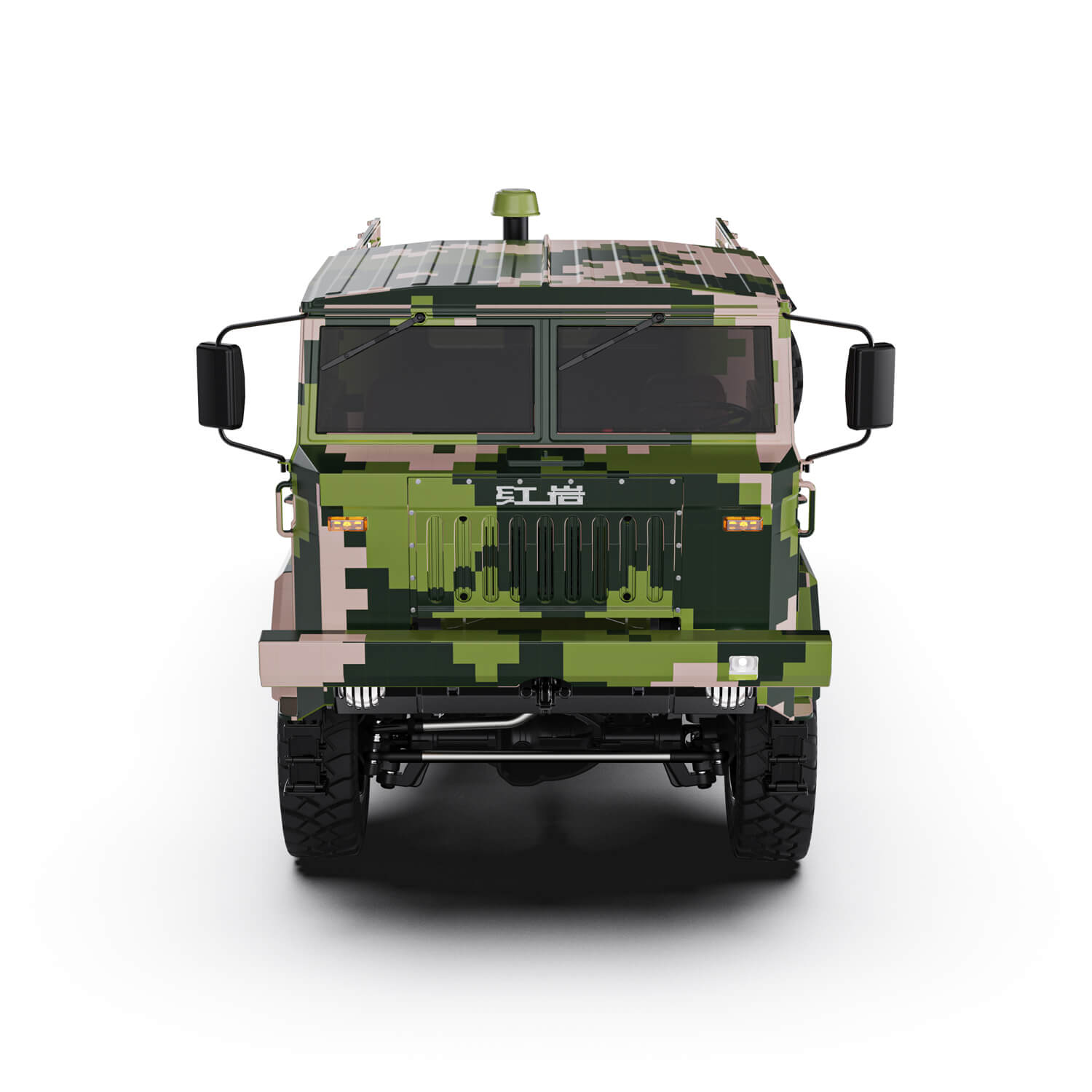 Rlaarlo 1/10 Scale RTR 6X6 Brushless RC Military Trucks HongYan HY6