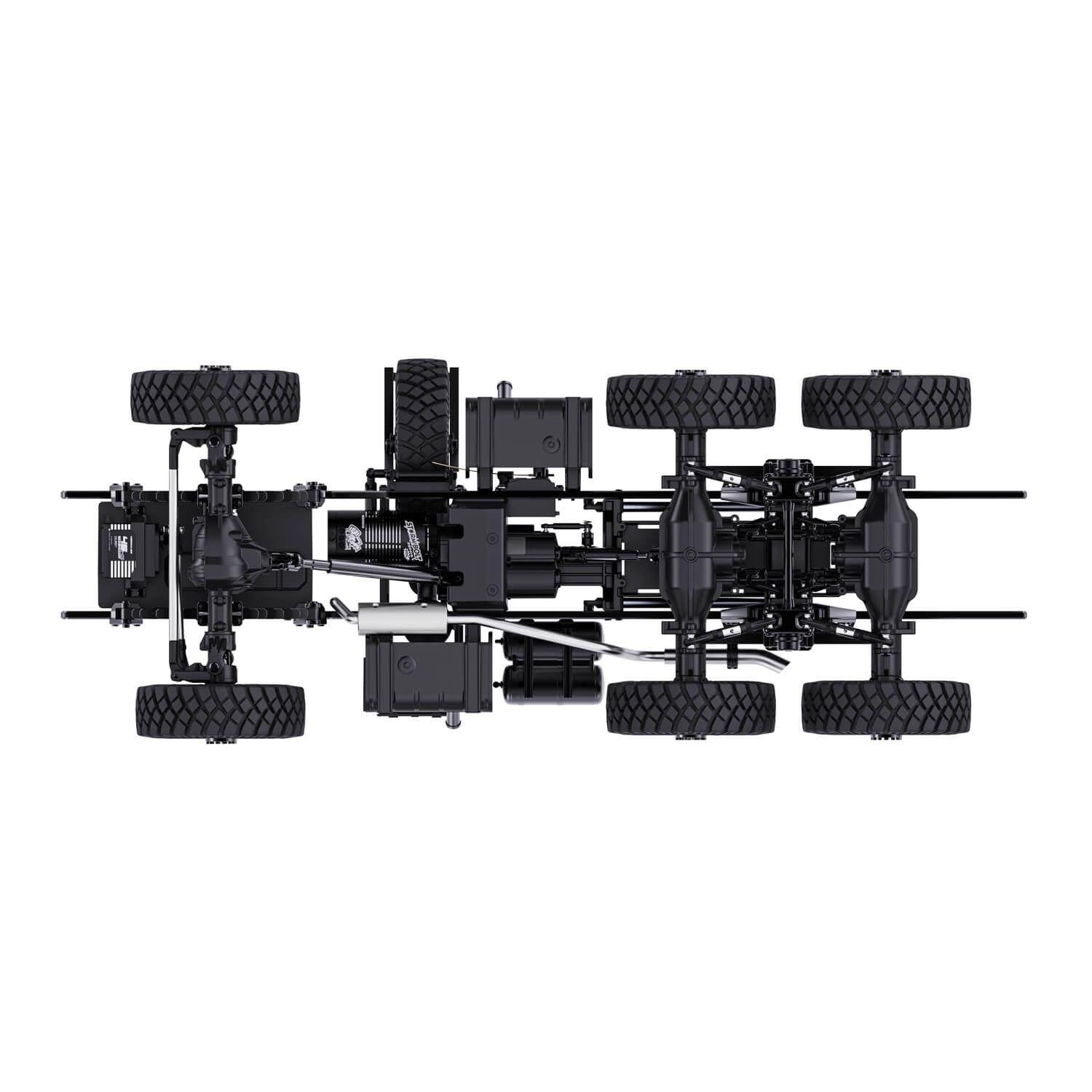 Rlaarlo 1/10 Scale RTR 6X6 Brushless RC Military Trucks HongYan HY6