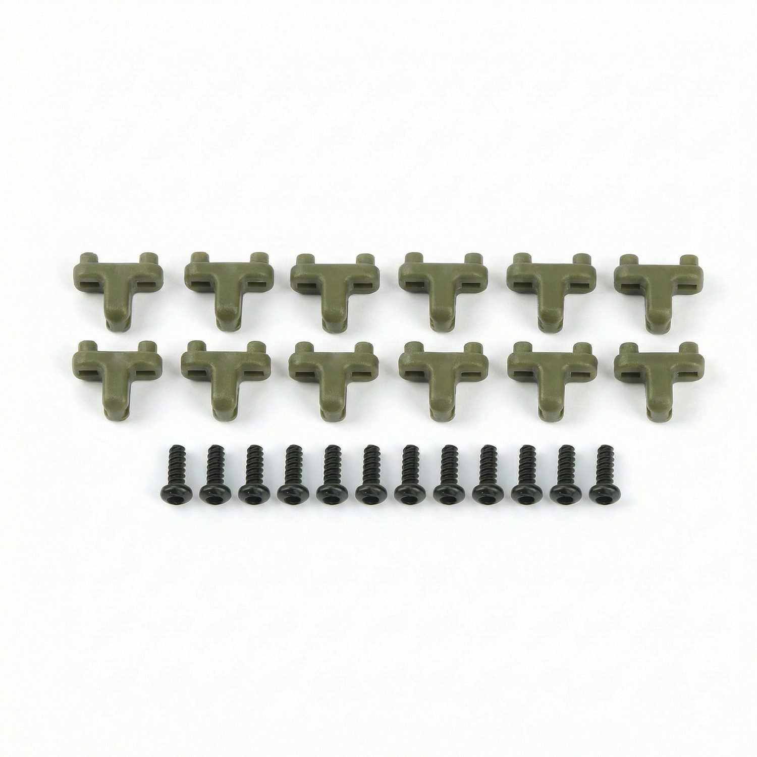 Rlaarlo RC Car Cargo Box Small Balustrade Bracket For HongYan HY6 Army Green