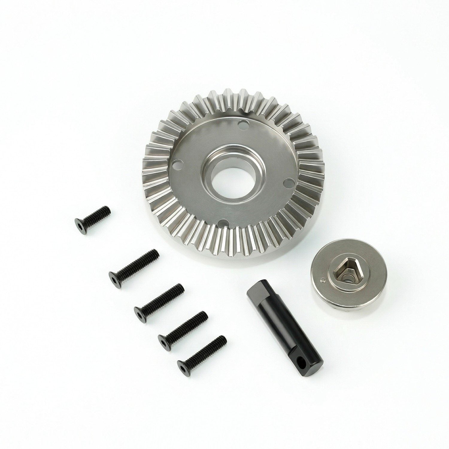 Rlaarlo RC Car Axle Differential Bevel Gears For HongYan HY6 Brushed Front