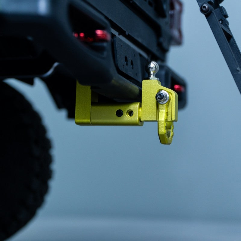 RC CAR Simulated Climbing Metal Trailer Hitch, RC Tow Hook Drop Hitch Receiver for JK07PRO