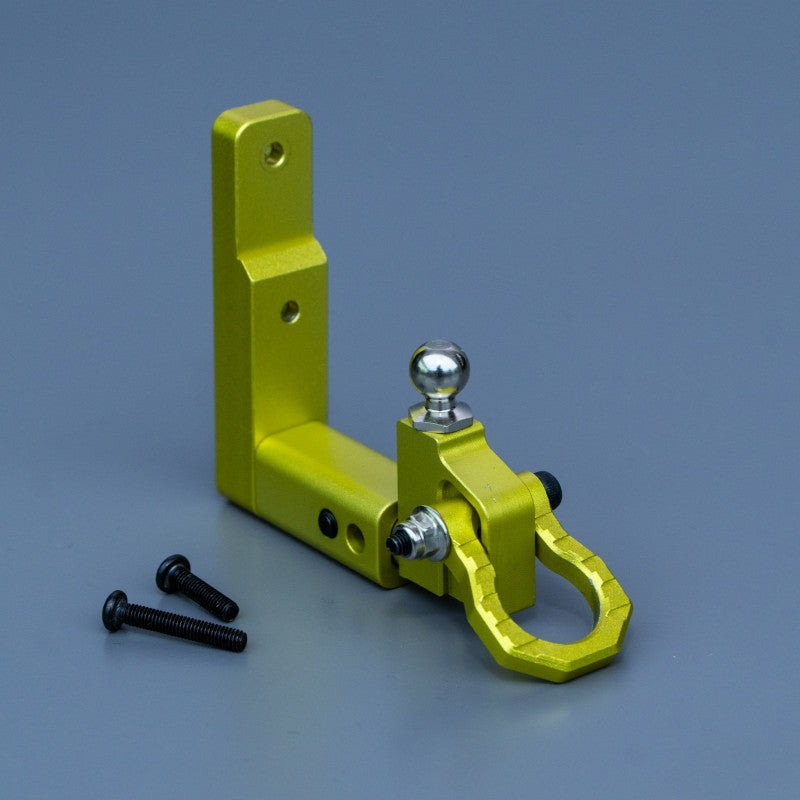 RC CAR Simulated Climbing Metal Trailer Hitch, RC Tow Hook Drop Hitch Receiver for JK07PRO
