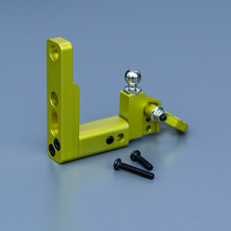 RC CAR Simulated Climbing Metal Trailer Hitch, RC Tow Hook Drop Hitch Receiver for JK07PRO