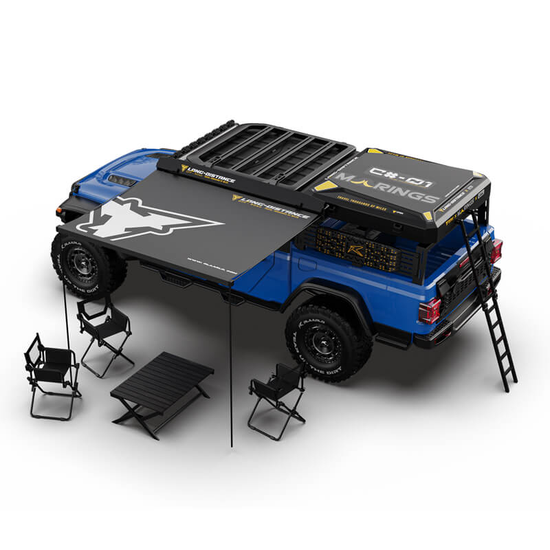 Rlaarlo RC Car 1/7 Scale 4WD Brushed RTR RC Crawler JK07Pro