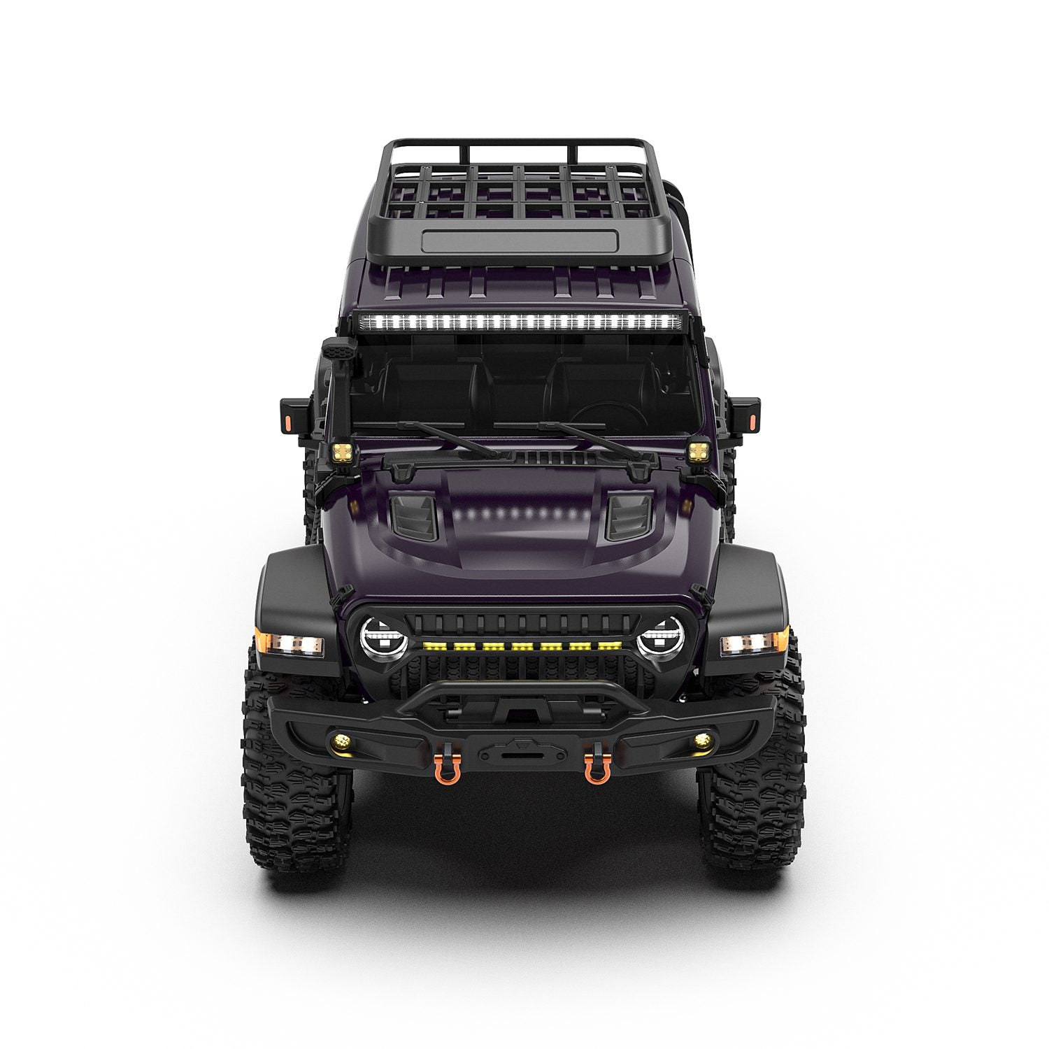 Rlaarlo RC Car 1/7 Scale 4WD Brushed RC Crawler MK-07 V2