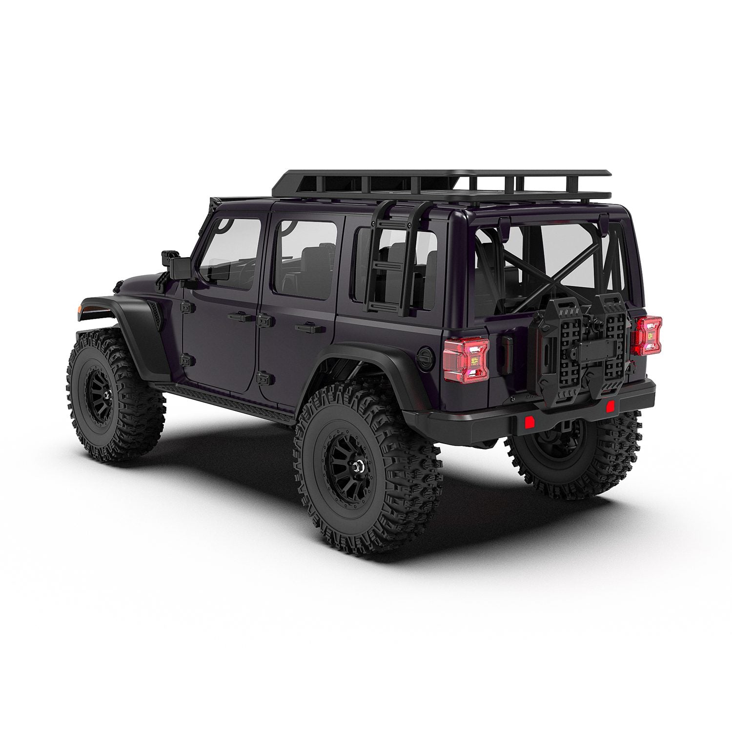 Rlaarlo RC Car 1/7 Scale 4WD Brushed RC Crawler MK-07 V2