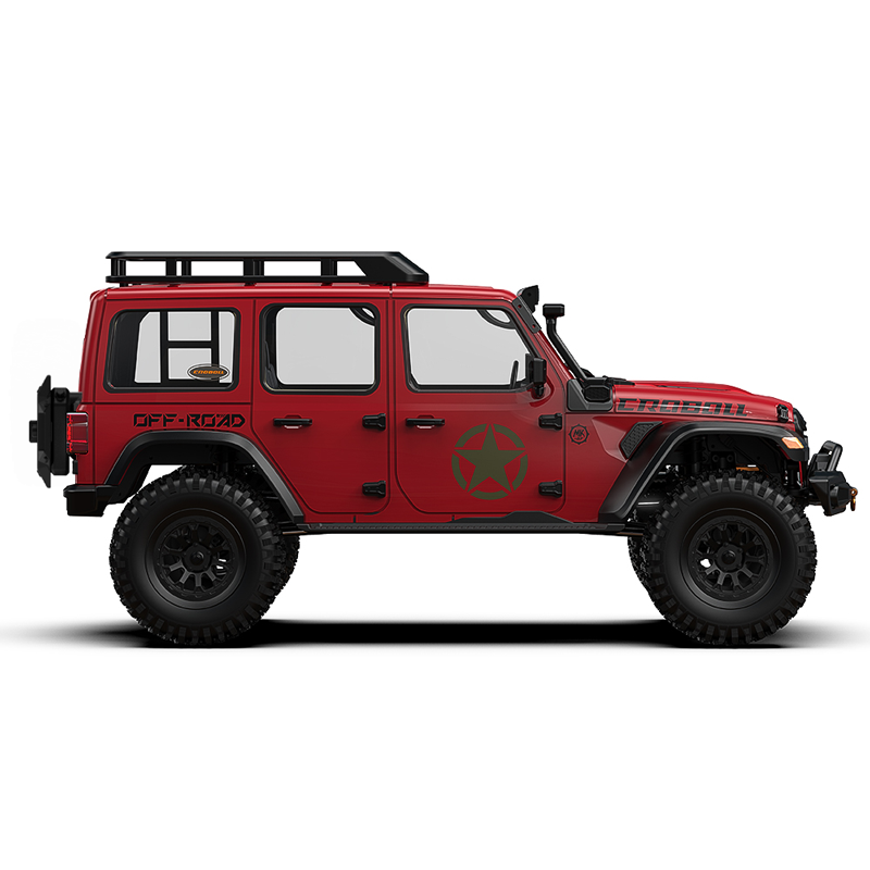 1/7 Scale 4WD Brushed RC Crawler MK-07 Red