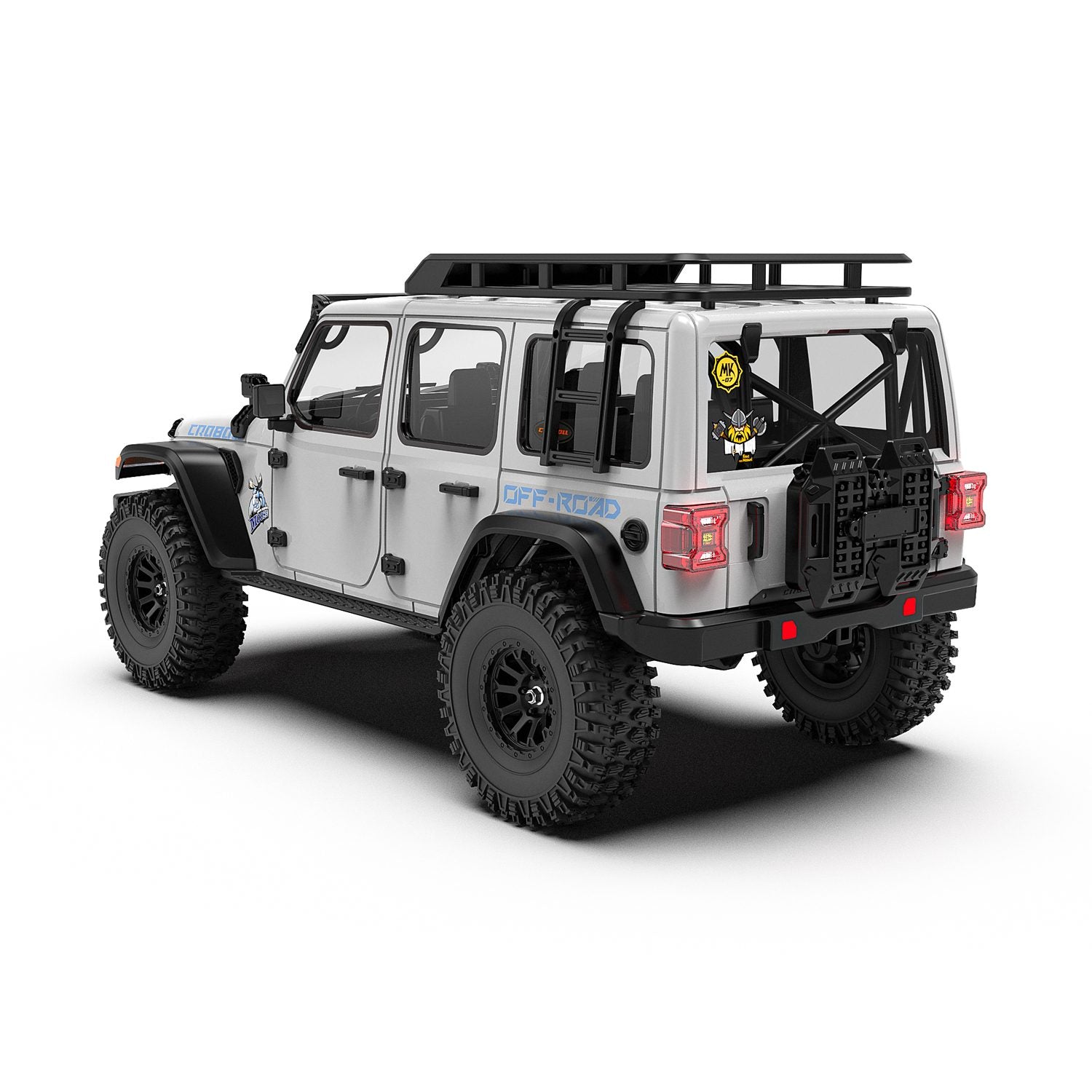 Rlaarlo RC Car 1/7 Scale 4WD Brushless RTR RC Crawler MK-07 V2