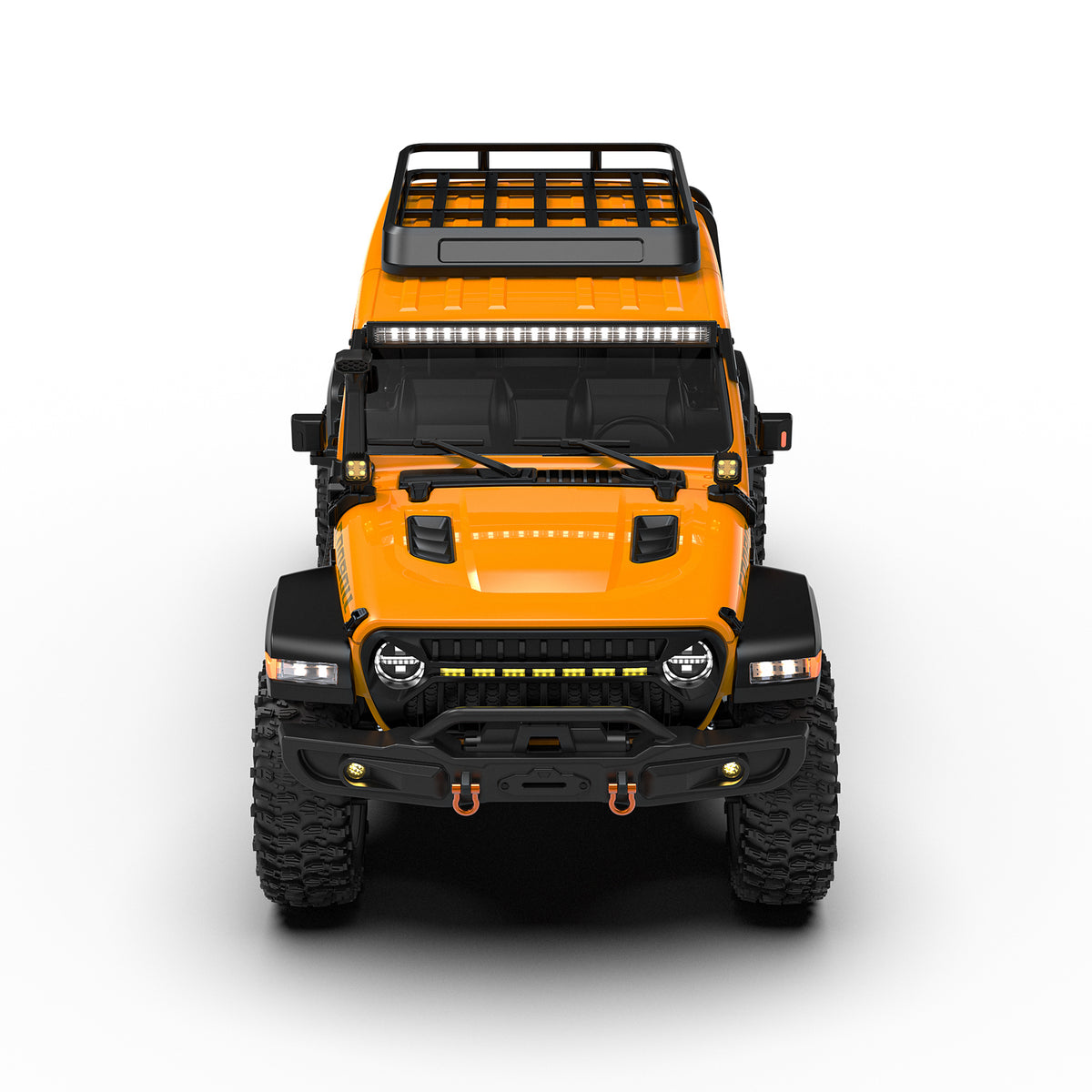 Rlaarlo RC Car 1/7 Scale 4WD Brushed RC Crawler MK-07 V2