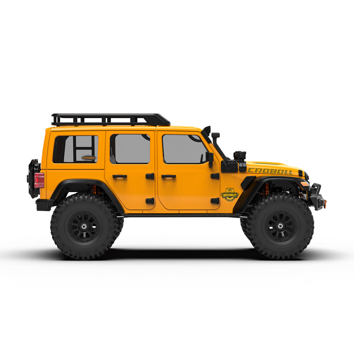 Rlaarlo RC Car 1/7 Scale 4WD Brushed RC Crawler MK-07 V2