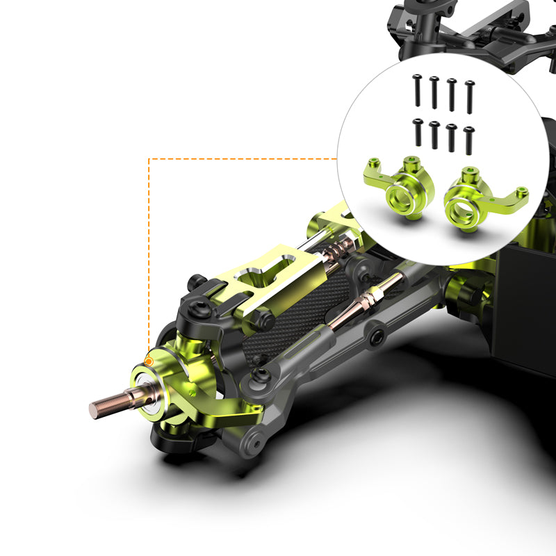 Aluminum Front Steering Hub For RZ001 and XTS-F10