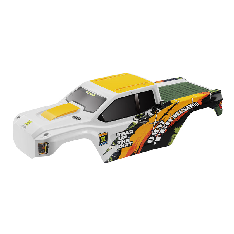 Rlaarlo RC Car Car Body, PC For RZ001(Orange + White)
