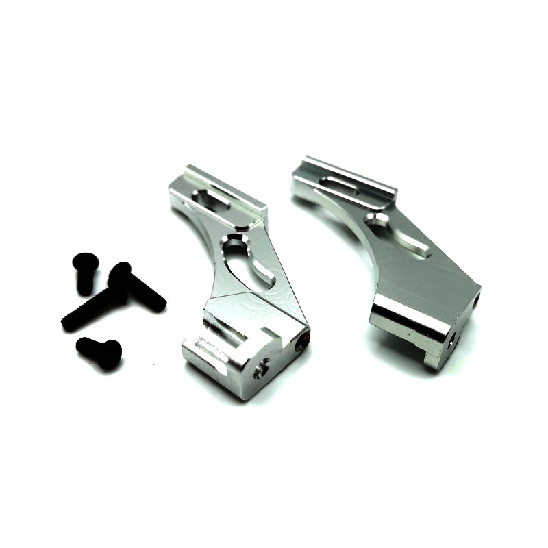 Rlaarlo RC Car Aluminum Alloy Tail Support Bracket For 1/14 and 1/12 Buggy and Truggy Silver