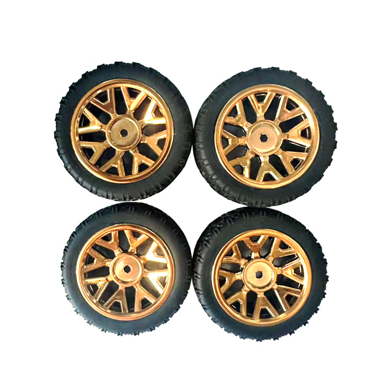 1/14 Buggy Pre-mounted Tire (4 PCS), Wheel Replacement