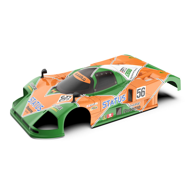 Rlaarlo RC Car PC Car Body For AK-787 Orange