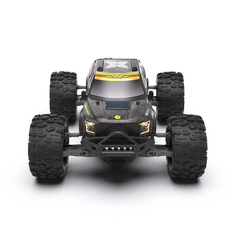 Rlaarlo RC Car Rlaarlo Metal 1/14 Scale Brushless RTR Monster Truck, ROG1