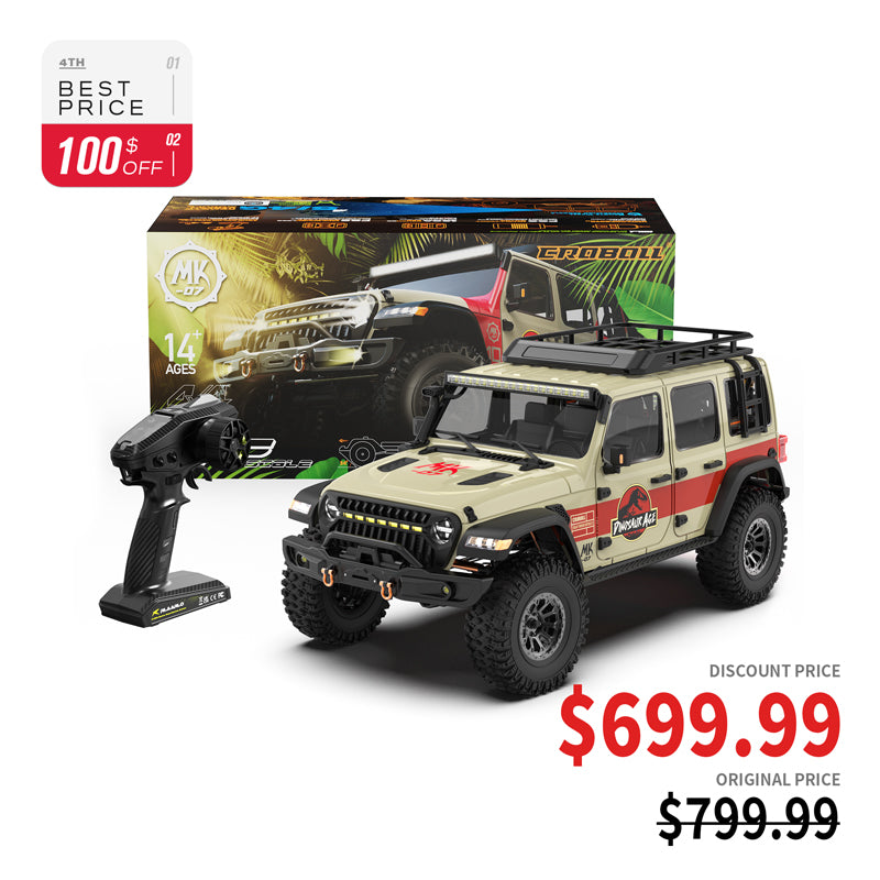 スバルRC1 RC2 RA1 RA2 RN1 RN2 KK3 KK4 R1 R2 Rlaarlo 1/7 Scale 4WD Brushed RC Crawler JK-07
