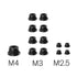 Lock Nut M4 M3 M2.5 Spare Part for RC Car ROG14 and X12S