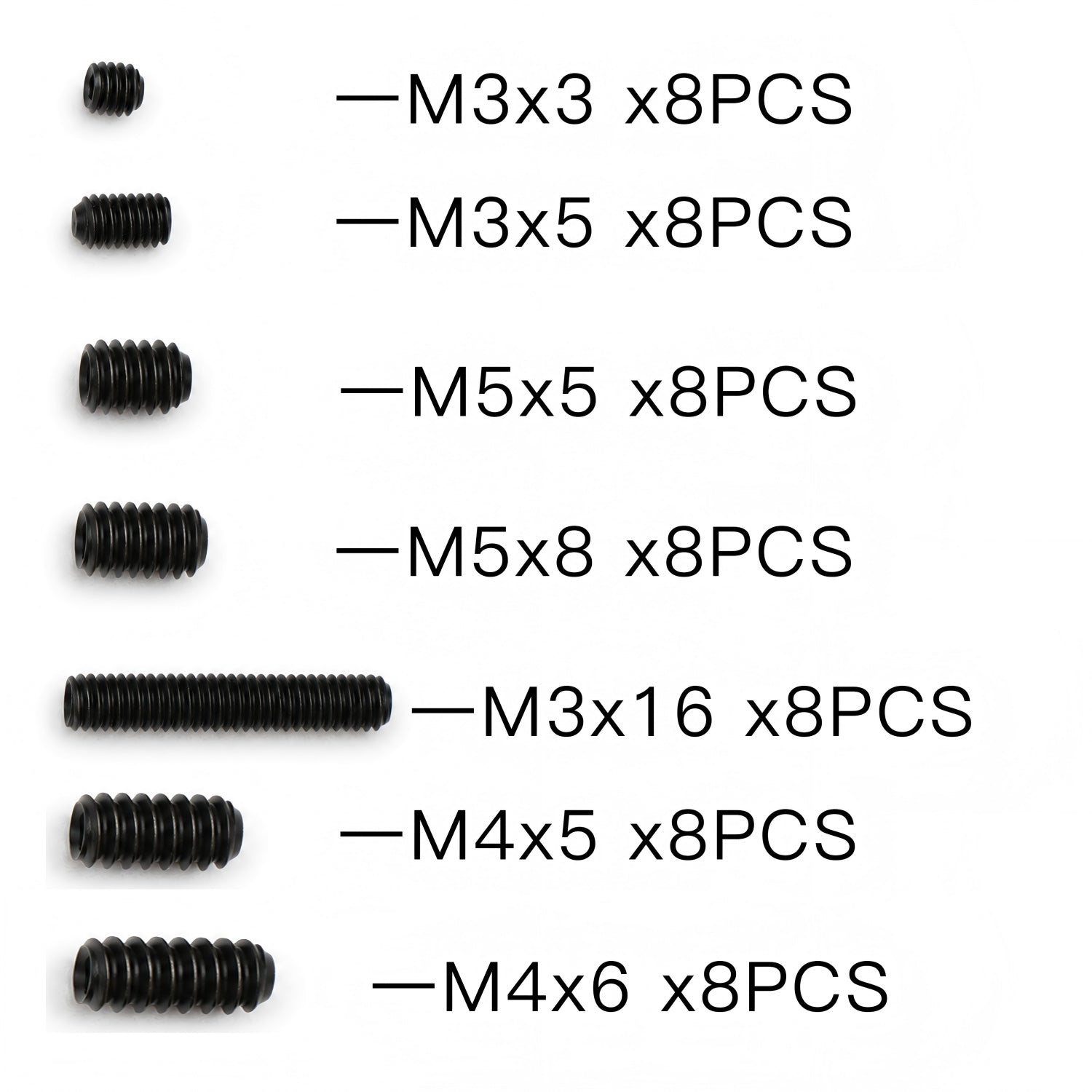 Set Screws Set for DSK Buggy