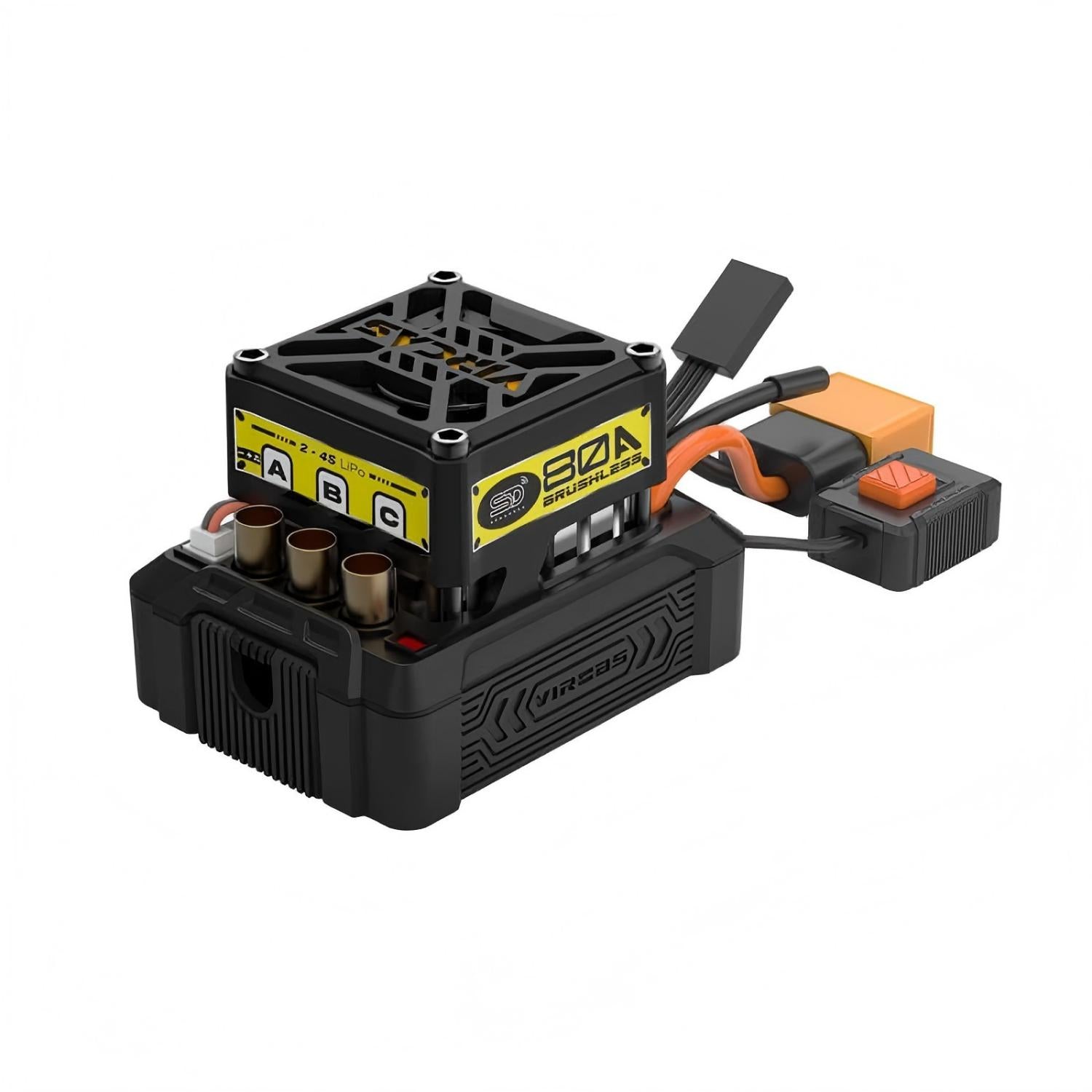 80A Sensored Brushless Waterproof ESC