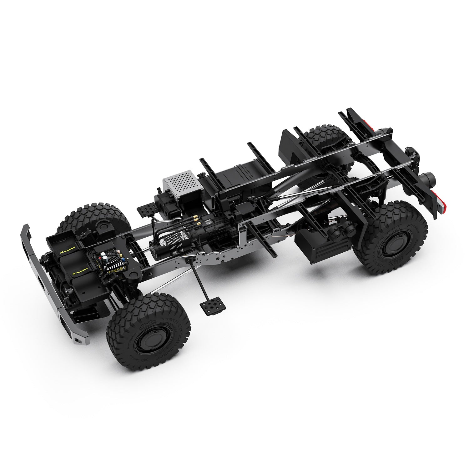 Rlaarlo RC Car Rlaarlo 1/7 Brushless RC Crawler Mercedes-Benz Unimog U4000 | UM07