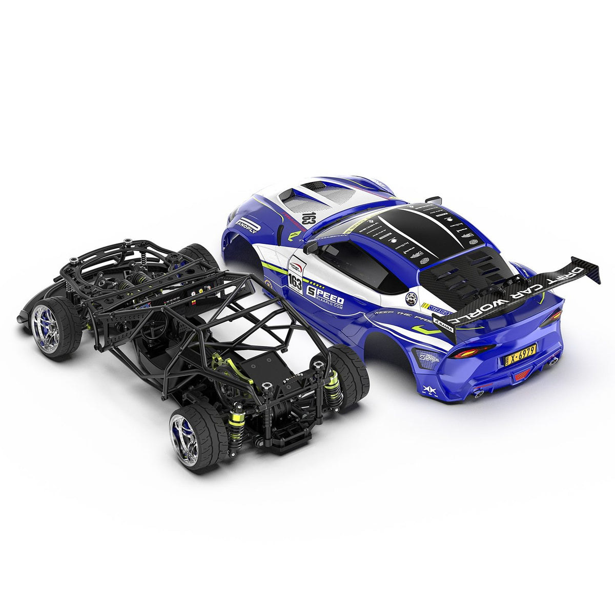 1/10 RWD RC Drift XDX-A90 Roller (Without Electric Parts)