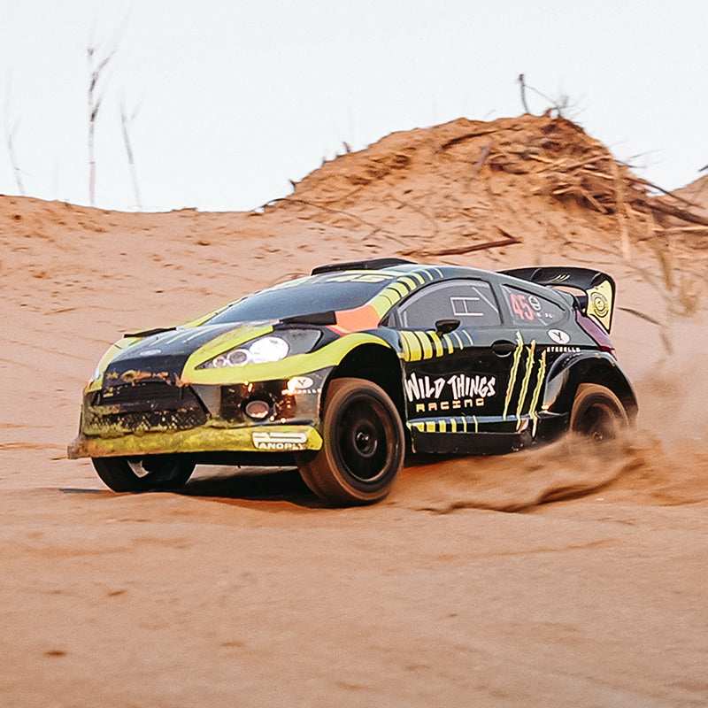 Rlaarlo RC Car Rlaarlo 1/10 Scale RTR 4WD Carbon Fiber Brushless RC Rally Car | XTS-F10