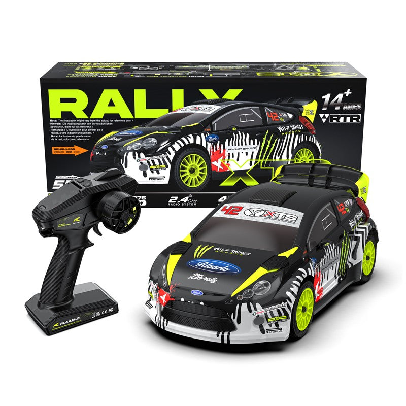 Rlaarlo RC Car Rlaarlo 1/10 Scale RTR 4WD Metal Brushless RC Rally Car | XTS-F10