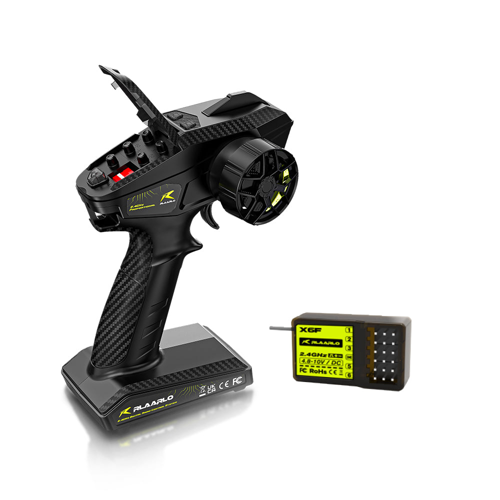Rlaarlo RC Car 5-Channel Remote Control+4-Channel Receiver Remote Control+Receiver