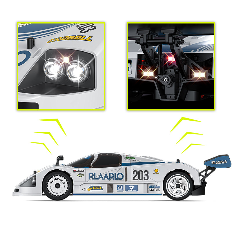 Rlaarlo RC Car Rlaarlo 1/10 Metal Version Brushless RTR On-Road Cars, Supercar,AK-787