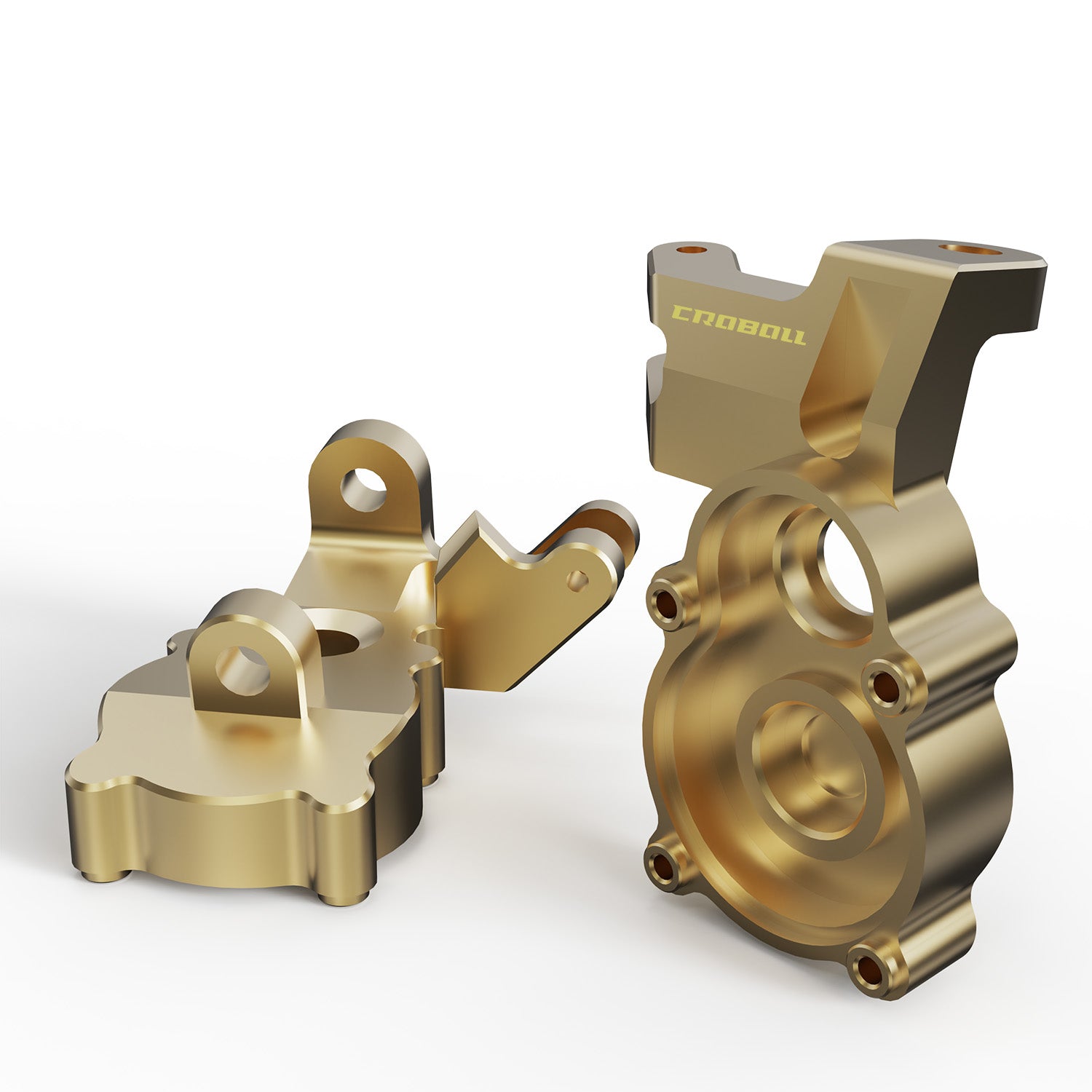 Rlaarlo RC Car Brass Front Portal drive axle mount(Front) & Portal Housing Inner for 1/7 RC Crawler