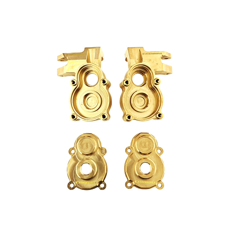 Rlaarlo RC Car Brass Front Portal drive axle mount(Front) & Portal Housing Inner for 1/7 RC Crawler