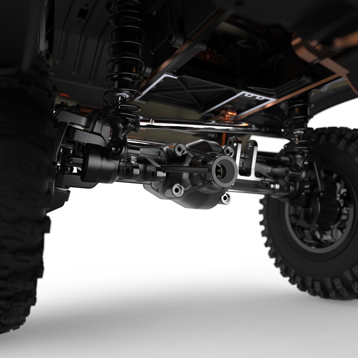 Rlaarlo RC Car Metal Front Portal Housing Axle For 1/7 RC Crawler
