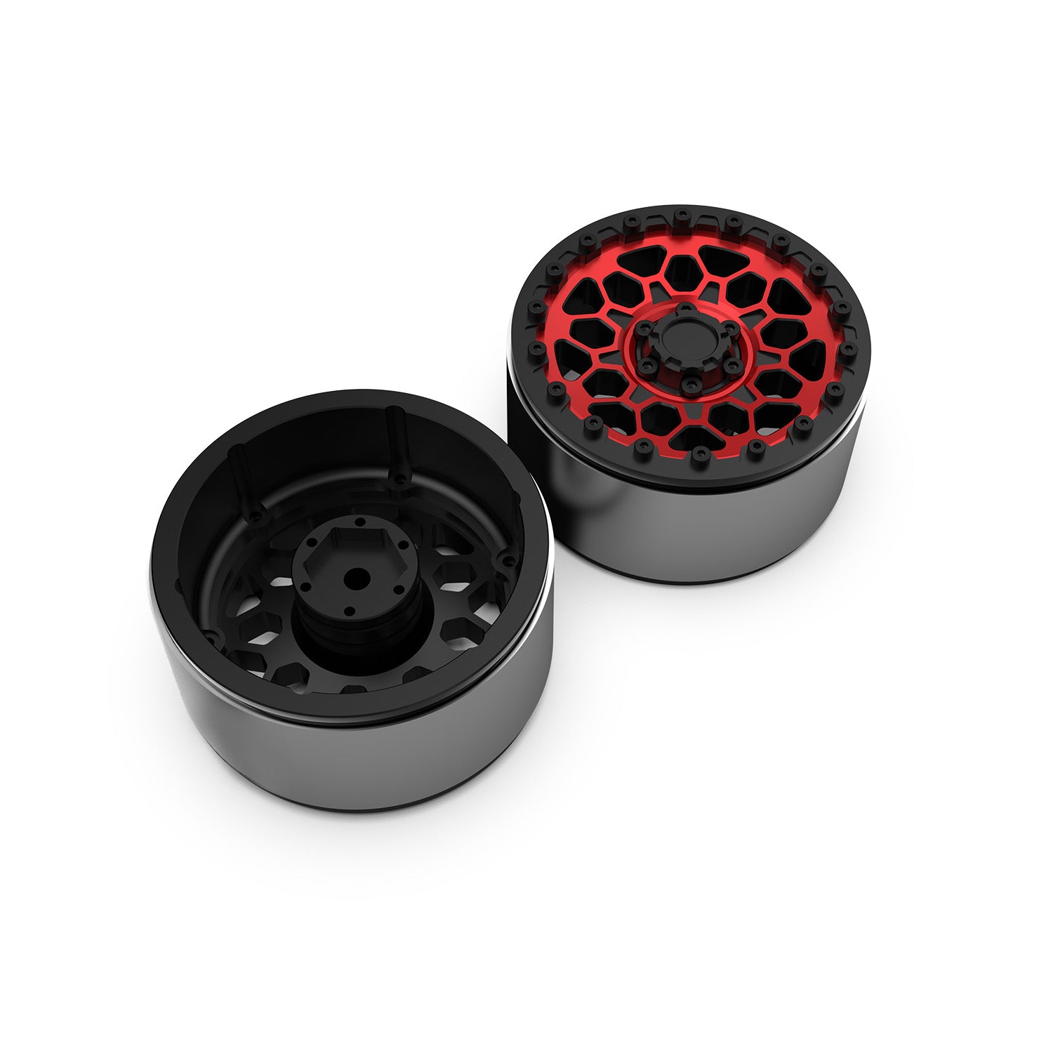 Rlaarlo RC Car Aluminum Wheel Hub(4pcs) for 1/7 RC Crawler