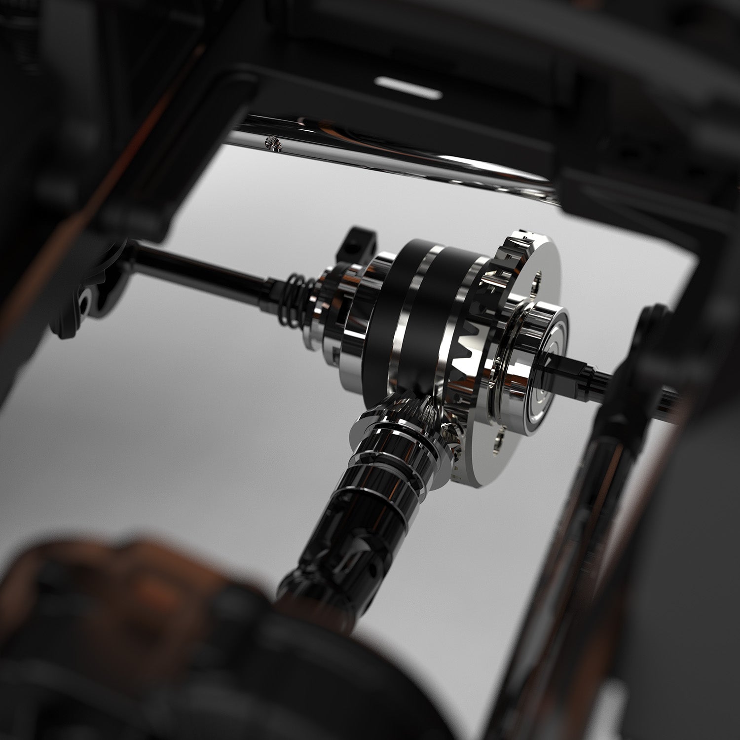 Rlaarlo RC Car Aluminum Differential Diff Case for 1/7 RC Crawler
