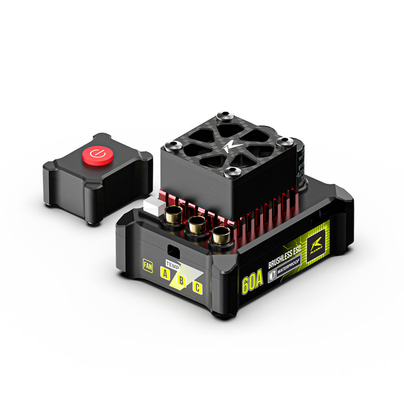Rlaarlo RC Car 60A Brushless Waterproof ESC Green