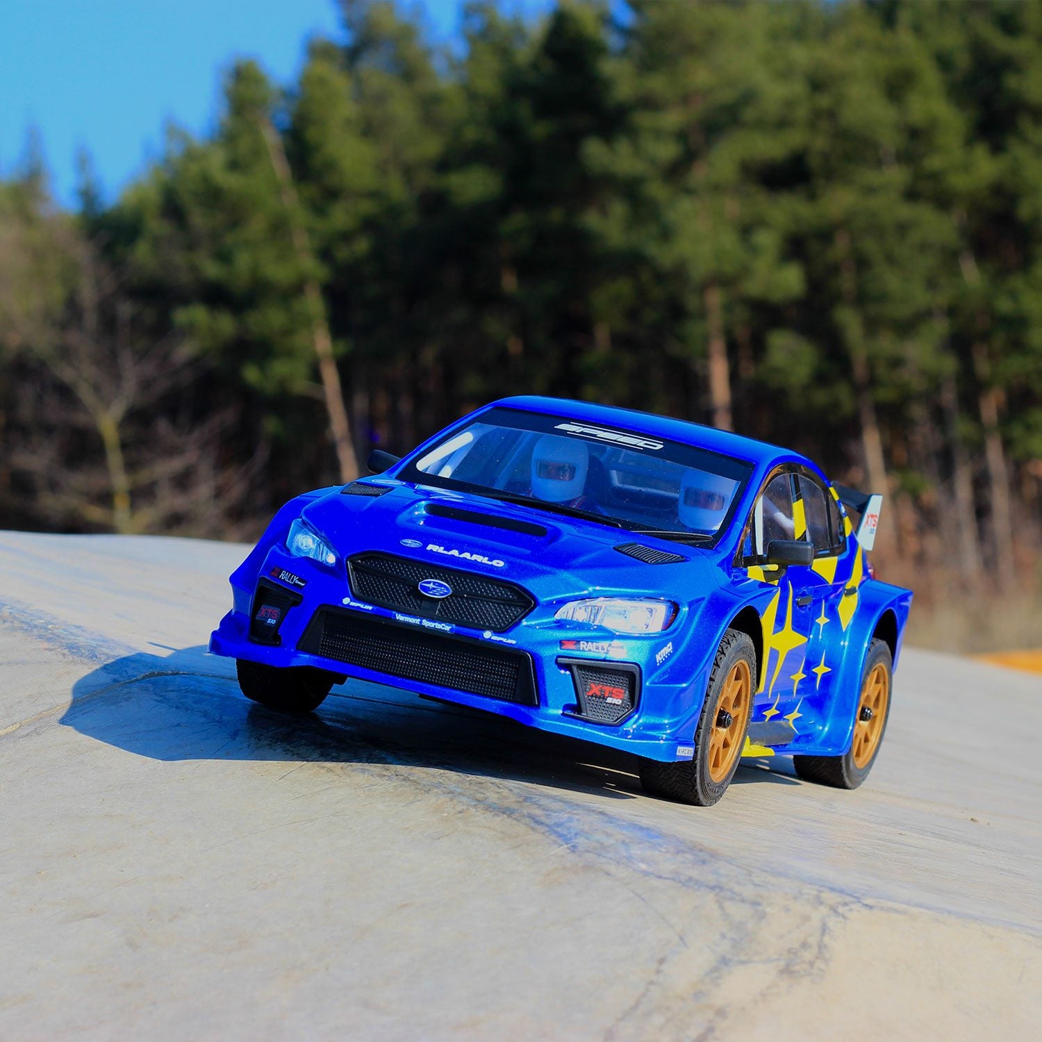 Rlaarlo RC Car Rlaarlo 1/10 Scale RTR 4WD Carbon Fiber Brushless RC Rally Car | XTS-S10