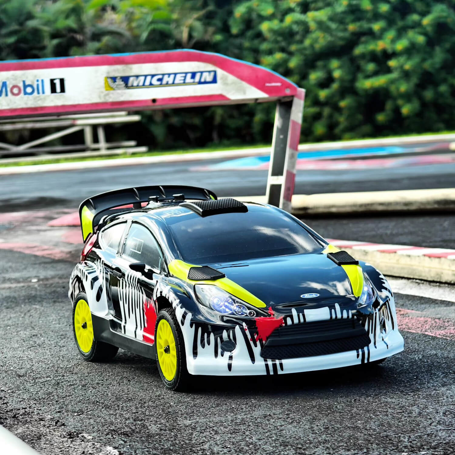 Rlaarlo RC Car Rlaarlo 1/10 Scale RTR 4WD Metal Brushless RC Rally Car | XTS-F10