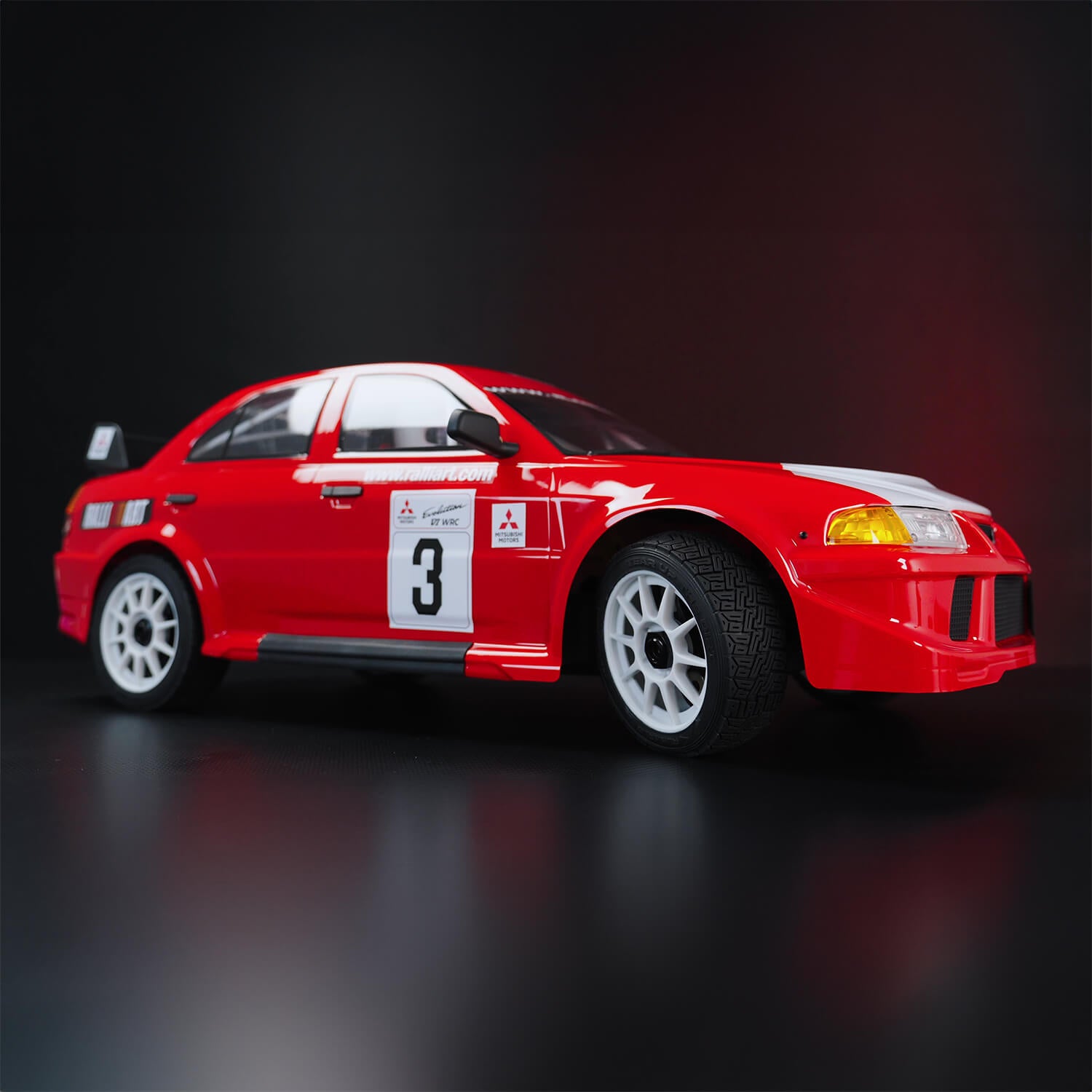Mitsubishi EVO 6.5 TME Licensed 1/7 Brushless RTR RC Rally Car | SLEVO-07