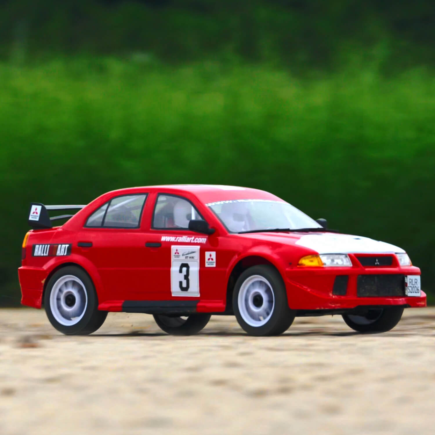 Mitsubishi EVO 6.5 TME Licensed 1/7 Brushless RTR RC Rally Car | SLEVO-07