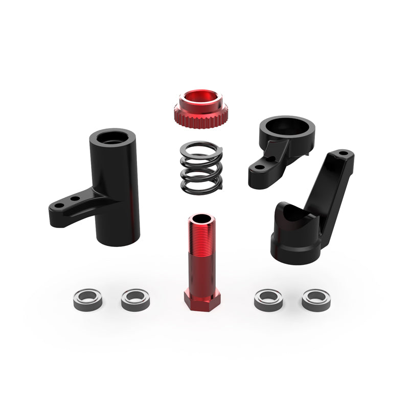 Steering Servo Saver Set-Red For AK-917