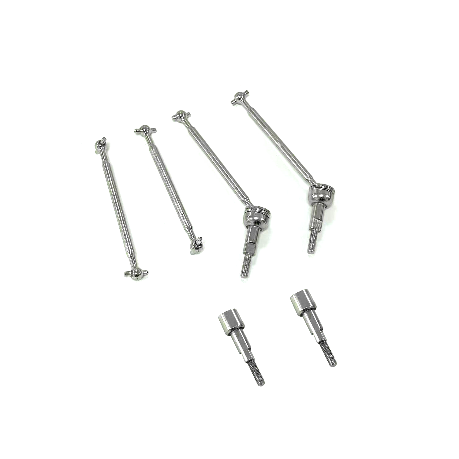 Front/Rear Dog Bones, 4PCS Metal Differential Cup (Latest Version)