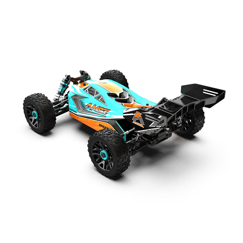 AMORIL 1:14 70+KMH Off-Road Racing Buggy, Teal/Cyan, RLA-14001T